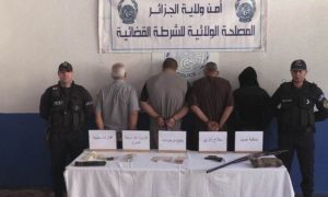 L'arrestation d'un gang qui terrorisait les citoyens en Algérie