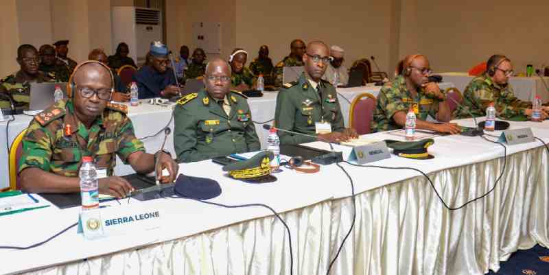 Les chefs de l'armée de la CEDEAO se réunissent à Bissau pour discuter de la confrontation des groupes armés