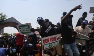 Nigeria...Une marche de protestation contre les résultats des élections présidentielles