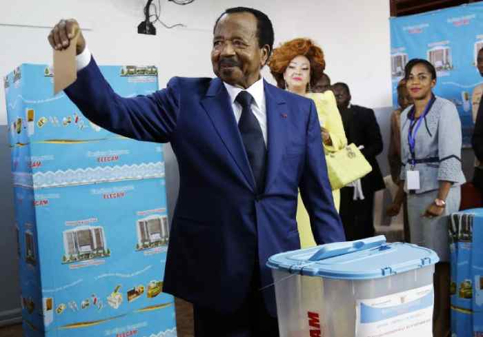 Attentes que le parti du président camerounais Paul Biya remportera les élections sénatoriales