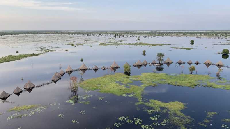 Les inondations transforment les deux tiers du territoire du Soudan du Sud en marécages