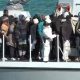 1700 migrants Africains arrivent sur l'île de Lampedusa