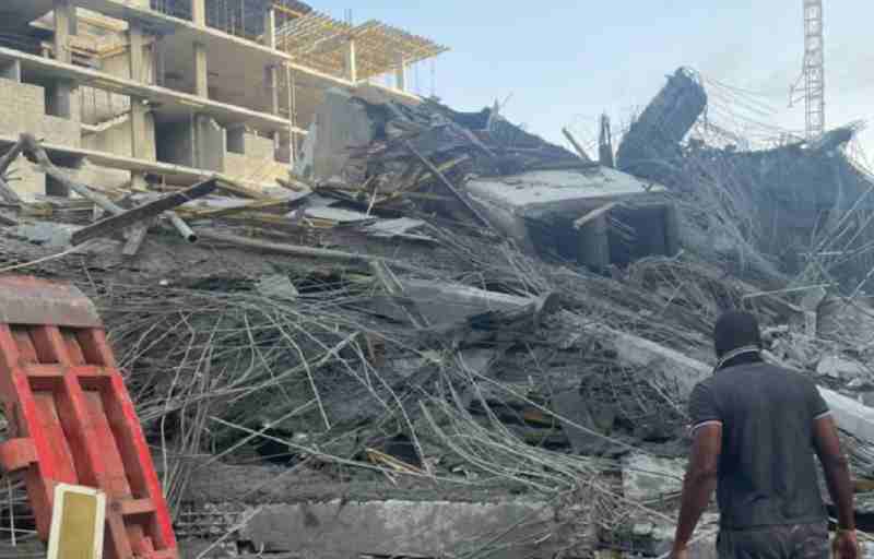 Nigeria : Réaction après l'effondrement d'un bâtiment de l'île Banana de Lagos