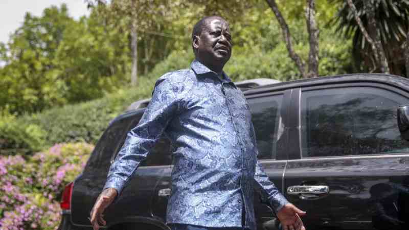 Le chef de l'opposition kenyane présente une nouvelle demande de pourparlers
