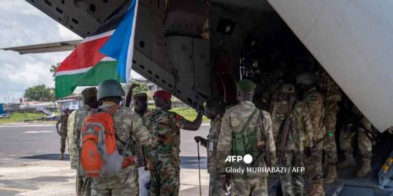 Des soldats sud-soudanais rejoignent la force régionale de la RDC