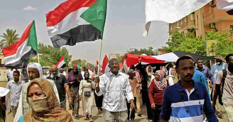 Manifestations au Soudan en commémoration d'importance dans l'histoire du pays
