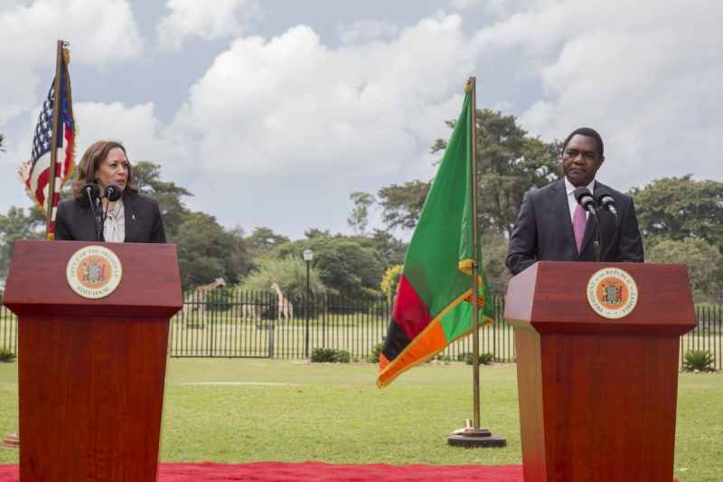 La vice-présidente américaine exhorte les créanciers de la Zambie à accélérer la restructuration de la dette