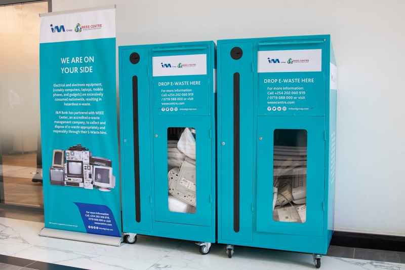 [Kenya] I&M Bank collabore avec le WEEE Center pour une élimination responsable des déchets électroniques
