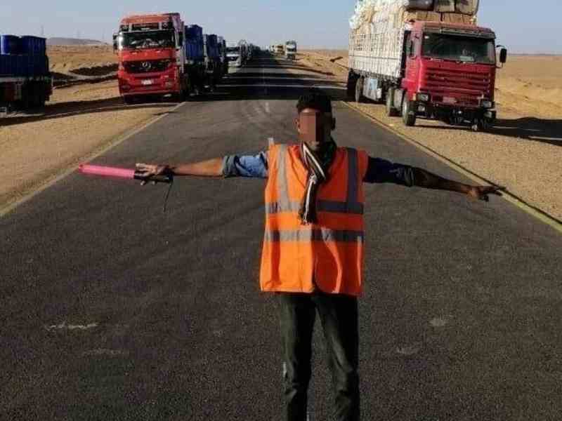 Des camionneurs bloqués à Port-Soudan à cause des combats