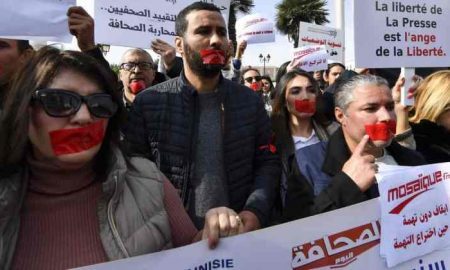 Un jour de colère pour la presse tunisienne "rejetant les tentatives d'intimidation et d'assujettissement"