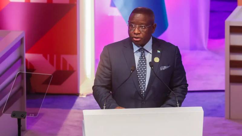 Le président de la Sierra Leone espère le succès de la médiation africaine pour arrêter la guerre en Ukraine