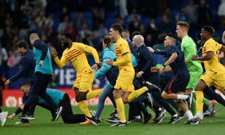 La célébration du championnat de Barcelone a été entraînée dans la polémique