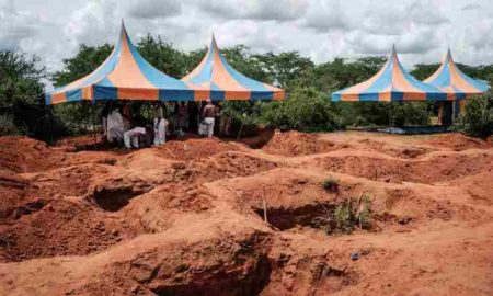 Le nombre de morts du culte apocalyptique au Kenya atteint 303