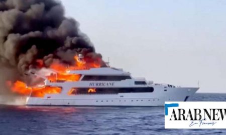 Egypte : Trois touristes britanniques sont portés disparus après que le yacht à bord duquel ils se trouvaient a pris feu