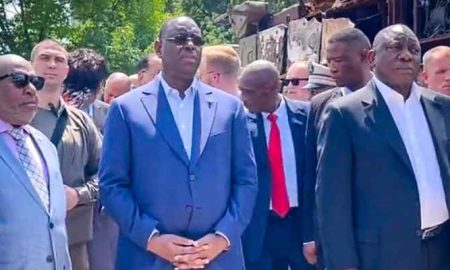 L'arrivée d'un certain nombre de dirigeants africains à Pétersbourg pour rencontrer Poutine
