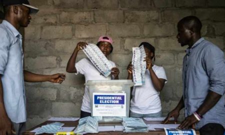 55%...Un pourcentage inhabituel pour remporter la présidence de la Sierra Leone au premier tour