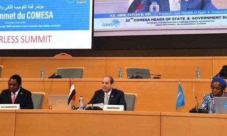 L'Egypte confie à la Zambie la présidence du COMESA