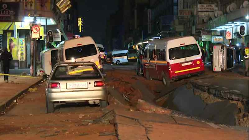 41 personnes ont été blessées dans une mystérieuse explosion dans le centre de Johannesburg