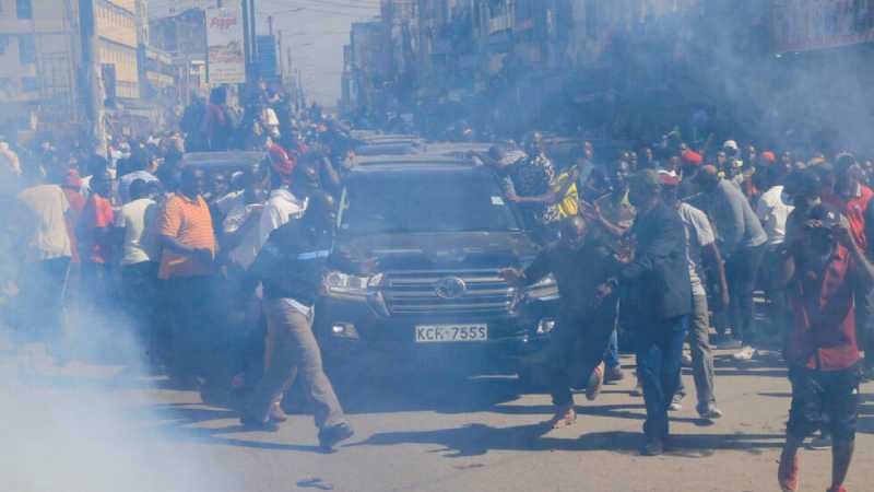 Affrontements entre la police kenyane et des manifestants anti-fiscaux