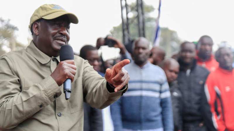 Le chef de l'opposition kenyane Raila Odinga annule une marche de protestation
