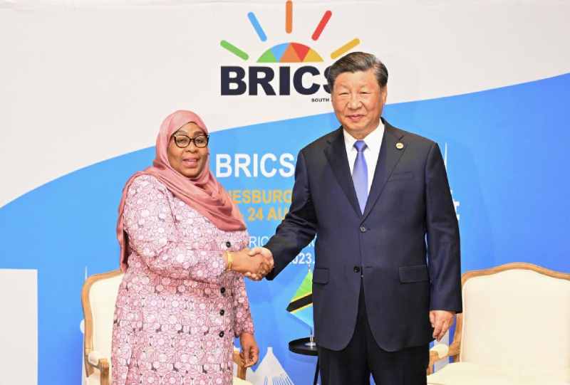 Président chinois : nous mènerons davantage de coopération avec les pays africains pour renforcer leur propre capacité de développement