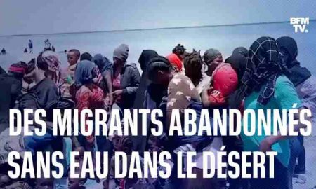Témoignages d'immigrés "poussés par la Tunisie" vers la frontière libyenne