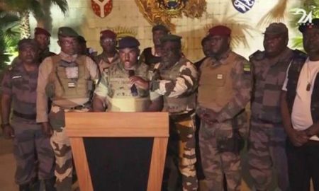 Un coup d'État militaire au Gabon...Mettant fin au régime en place, dissolvant les institutions et fermant les frontières