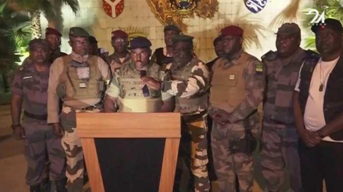 Un coup d'État militaire au Gabon...Mettant fin au régime en place, dissolvant les institutions et fermant les frontières