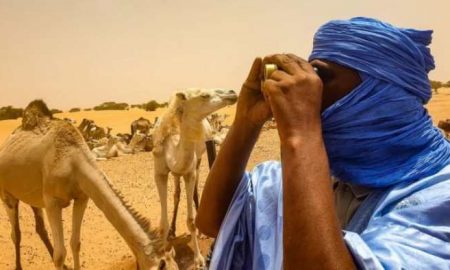 Les Touaregs sont des peuples berbères qui vivent dans le désert du Sahara en Afrique