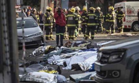 Au moins 73 personnes ont été tuées dans l'incendie d'un immeuble en Afrique du Sud