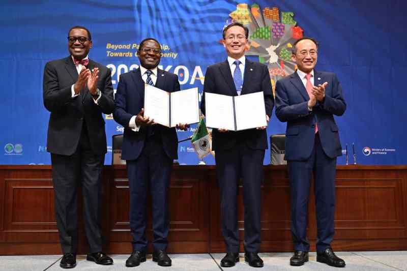 Le Groupe de la BAD et la Corée signent 28,6 millions de dollars pour soutenir le développement de l’Afrique