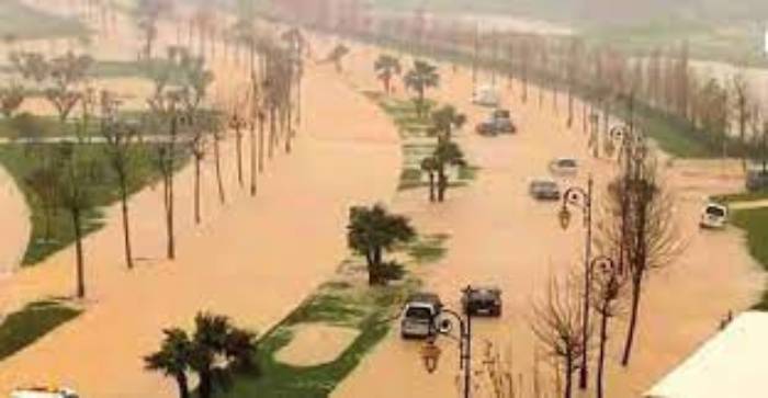 Derna…C'est ainsi que l'inondation a emporté des quartiers entiers et les a jetés à la mer