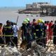 Les équipes de secours poursuivent leurs efforts pour récupérer les corps des victimes des inondations au large de la ville de Derna