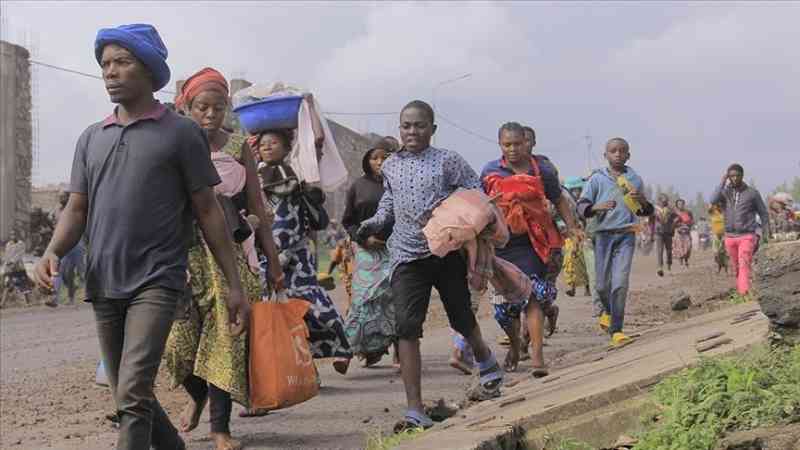 Une organisation internationale recense environ 600 000 personnes déplacées qui ont fui en raison de l'insécurité en RDC