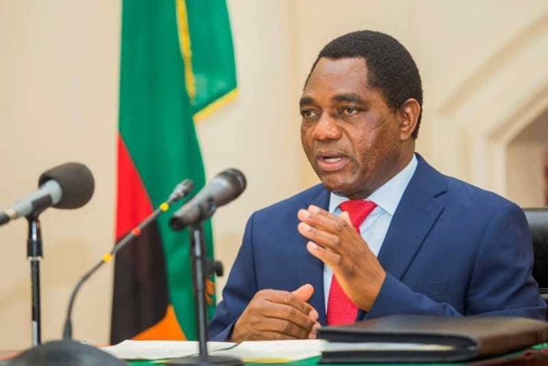Le président de la Zambie est en Chine dimanche après un accord de restructuration de la dette