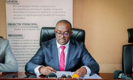 Le directeur limogé de la Banque centrale du Burundi a été arrêté pour blanchiment d'argent