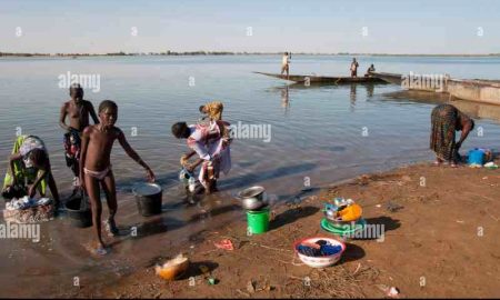 Cultures africaines au bord des fleuves