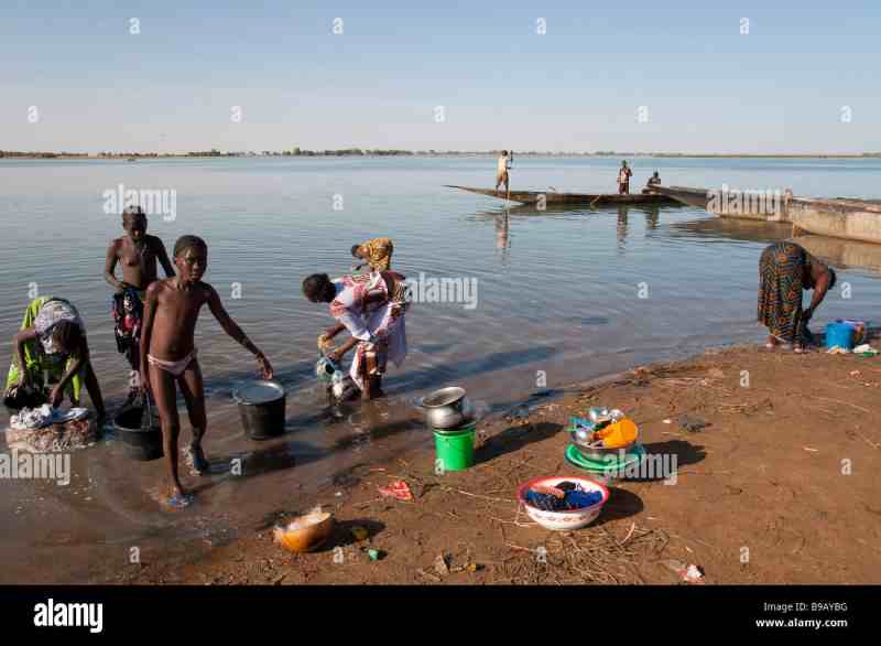 Cultures africaines au bord des fleuves