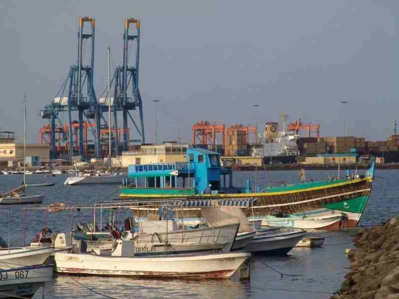Le port de Doraleh à Djibouti...Un des projets chinois dans le cadre de l'initiative "la Ceinture et la Route"