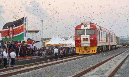 Le Kenya augmente les tarifs des passagers d'un train construit en Chine