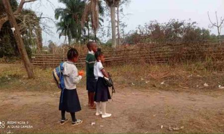 De nombreux enfants sud-africains doivent encore parcourir de longues distances à pied pour se rendre à l'école