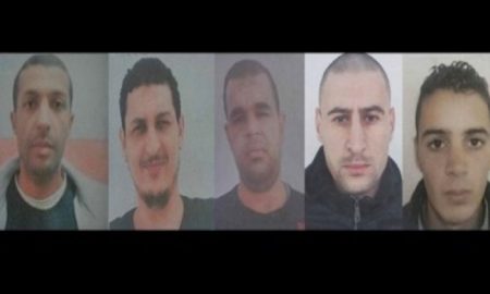 Cinq prisonniers reconnus coupables de terrorisme ont été arrêtés une semaine après s'être évadés d'une prison en Tunisie