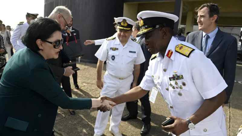 L'Union européenne soutient les capacités militaires et navales de deux pays du Golfe de Guinée