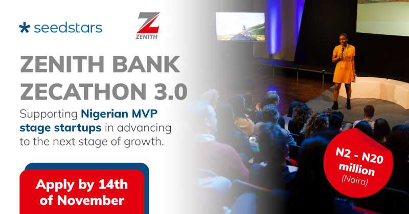 Zenith Bank lance le concours de pitch de startup Zecathon 3.0 au Nigeria
