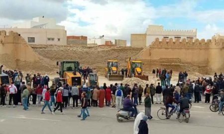 L'effondrement d'un pan du mur de la ville de Kairouan en Tunisie fait 3 morts