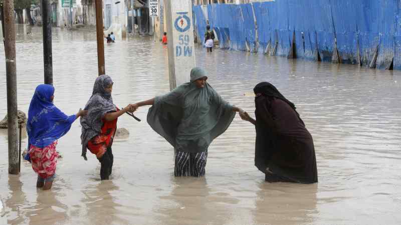 À cause d'"El Niño"...Des inondations massives et des pluies torrentielles frappent la Somalie