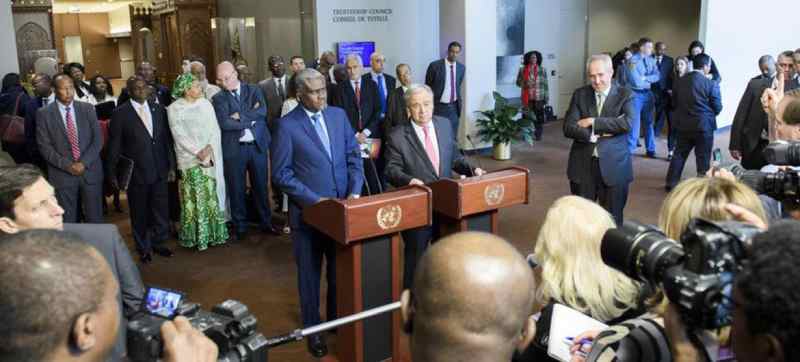 Les Nations Unies et l'Union africaine signent un accord-cadre sur les droits de l'homme
