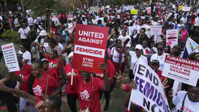 Des manifestants kenyans exigent la fin du fémicide et appellent à une action urgente