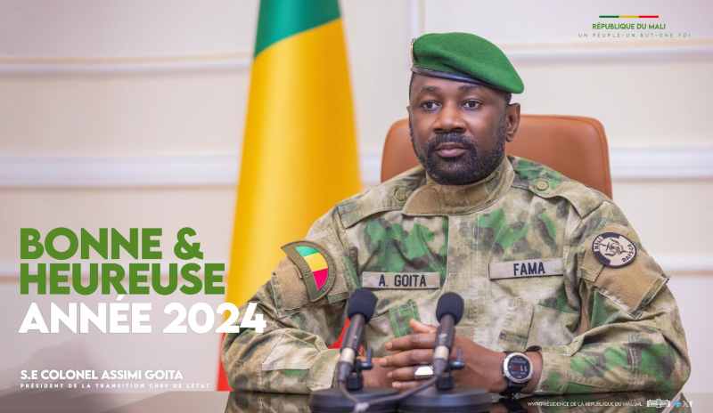 Le président de transition du Mali s'engage à rétablir l'ordre constitutionnel et à lancer un dialogue national