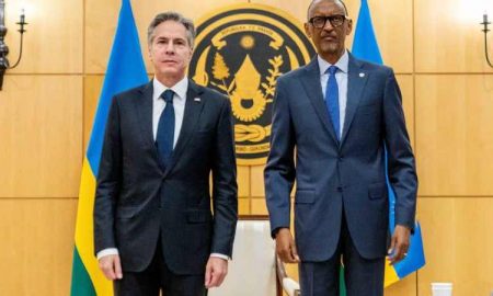 Le président rwandais et le secrétaire d'État américain discutent de l'apaisement des tensions dans l'est de la RDC
